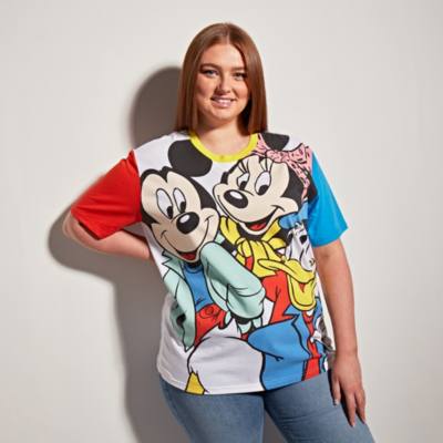 Disney Store Mickey, Minnie and Donald T-Shirt For Adults