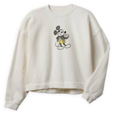Disney Store Sweatshirt Mickey Genuine Mousewear blanc pour femmes