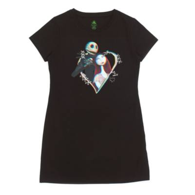 Abito a T-shirt donna Jack Skeletron e Sally Nightmare Before Christmas Disney Store