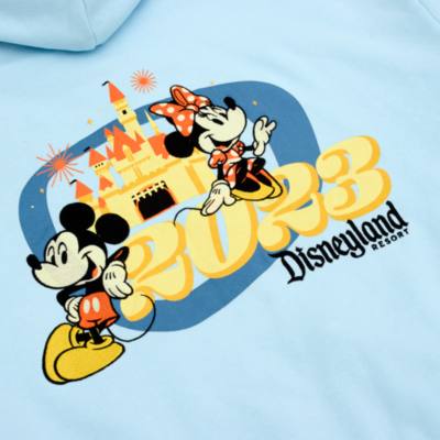 Disneyland Resort - Micky und Minnie 2023 - Kapuzensweatshirt f&uuml;r Erwachsene