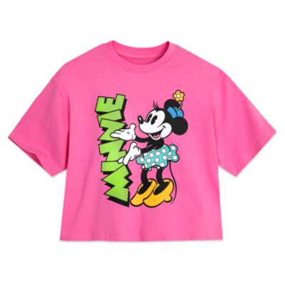 Camiseta rosa Minnie Mouse para mujer, Disney Store