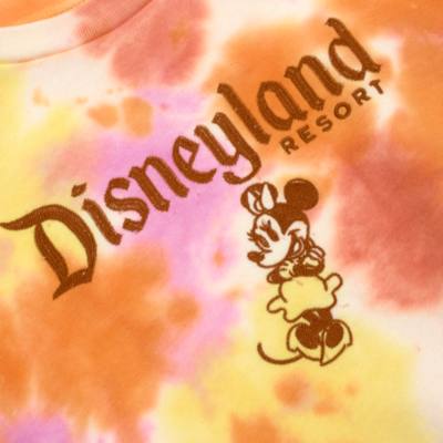 Disneyland Resort - Minnie Maus - Sweatshirt im Batikstil f&uuml;r Damen