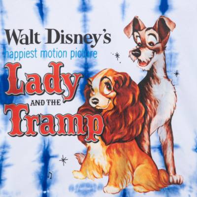 Disney Store T-shirt La Belle et le Clochard pour femmes