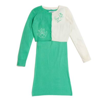 Disney Parks Color Me Courtney Tiana Ladies' Sweater and Dress Set, The Princess and The Frog
