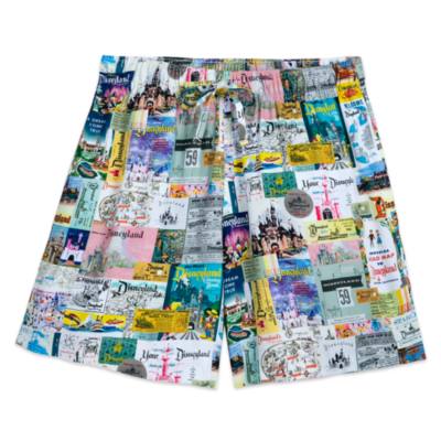 Image of Disneyland - Disney100 Eras Kollektion - Shorts aus Webstoff für Damen