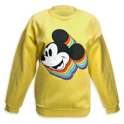 Sudadera arco&iacute;ris Mickey Mouse para adultos,