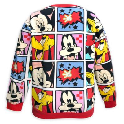 Mickey and Friends Print Sweatshirt For Adults
