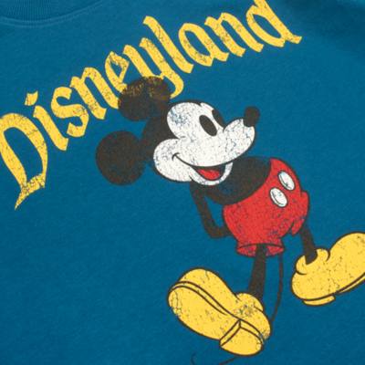 Disneyland Mickey Mouse Blue Ladies' Sweatshirt