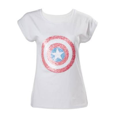 T shirt 2025 captain america femme