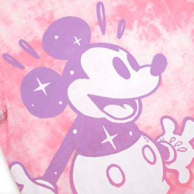 Disney Store Mickey Mouse Tie-Dye T-Shirt For Adults
