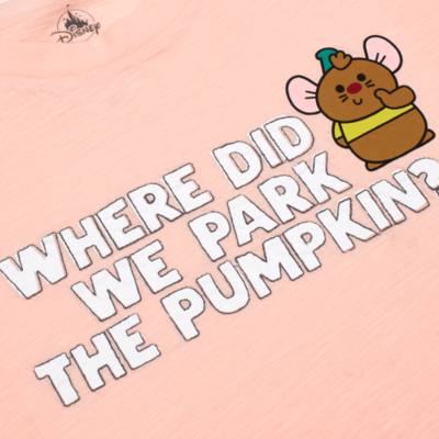 Disney Store Gus and Jaq T-Shirt For Adults, Cinderella