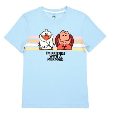 Disney Store Sebastian and Scuttle T-Shirt For Adults