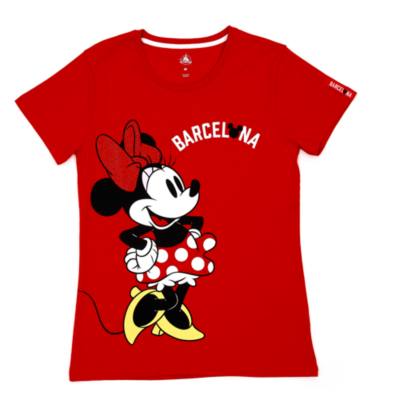 Disney Store Minnie Mouse Barcelona Ladies' T-Shirt