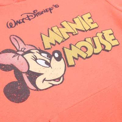 Disney Store Minnie Mouse Vintage Style Hooded Sweatshirt For Adults