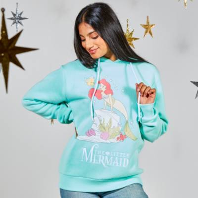 Disney Store - Arielle, die Meerjungfrau - Kapuzensweatshirt f&uuml;r Erwachsene