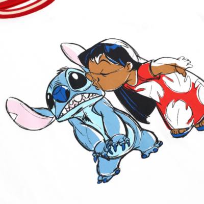 Camiseta para mujer Lilo y Stitch,