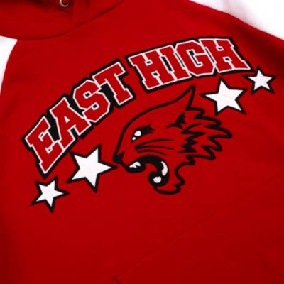 High School Musical Raglan Hooded Sweatshirt For Adults