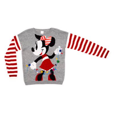 Disney Store - Share the Magic - Minnie Maus - Weihnachtspullover f&uuml;r Erwachsene