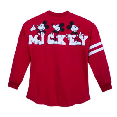 Disney Store - Micky Maus - Spirit Jersey in rot f&uuml;r Erwachsene