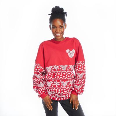 Jersey Mickey Mouse para adultos, Holiday Cheer, Spirit Jersey,