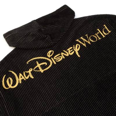 Disney Parks Walt Disney World 50th Anniversary Luxe Logo Hooded Sweatshirt For Adults
