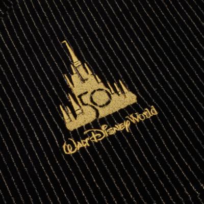 Disney Parks Walt Disney World 50th Anniversary Luxe Logo Hooded Sweatshirt For Adults