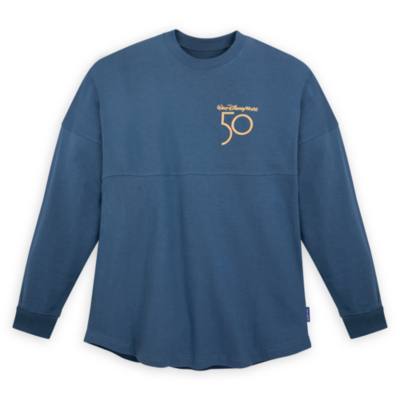 Walt Disney World Mickey Mouse 50th Anniversary Earidescent Spirit Jersey For Adults