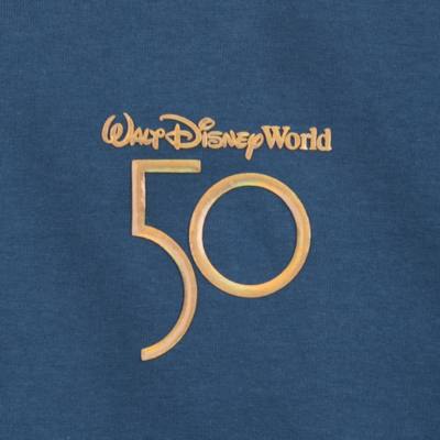 Walt Disney World Mickey Mouse 50th Anniversary Earidescent Spirit Jersey For Adults