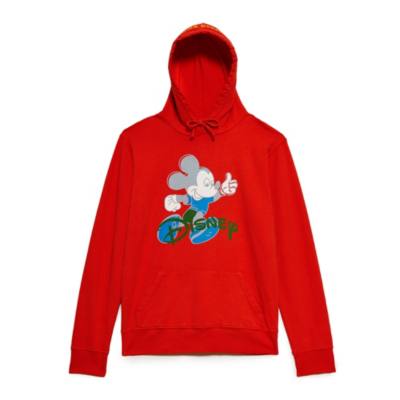 Opening Ceremony Mickey Mouse Red Hooded Sweatshirt For Adults