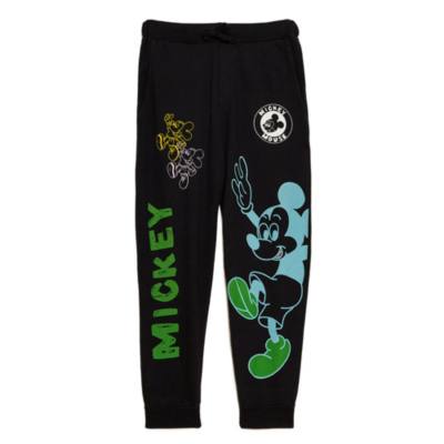 Opening Ceremony Mickey Mouse Black Jogging Bottoms For Adults