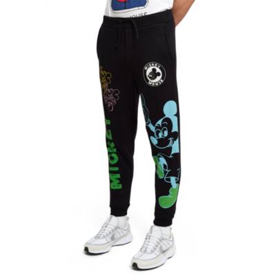 Opening Ceremony Mickey Mouse Black Jogging Bottoms For Adults