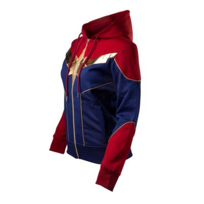 Felpa con cappuccio adulti Capitan Marvel Disney Store
