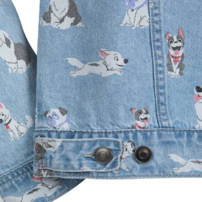 Disney Store Oh My Disney Dogs Denim Jacket For Adults