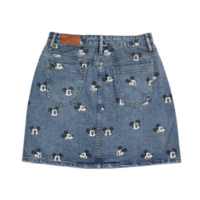 Disney Store Jupe en jean Mickey pour adultes