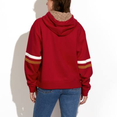 Disney x COACH Mickey and Minnie Mouse Ladies' Hooded Sweatshirt