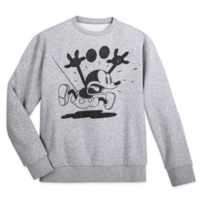 Disney Store Micky Maus Sweatshirt Fur Erwachsene Aus Der Greyscale Kollektion Shopdisney