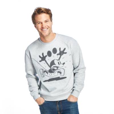 Mickey Mouse Greyscale Sweatshirt For Adults