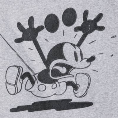 Mickey Mouse Greyscale Sweatshirt For Adults