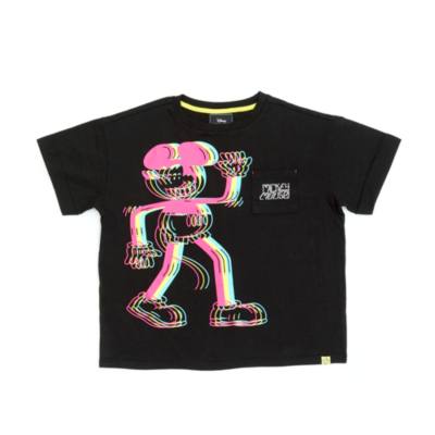 Disney Store T-shirt Mickey noir pour adultes, Disney Artist