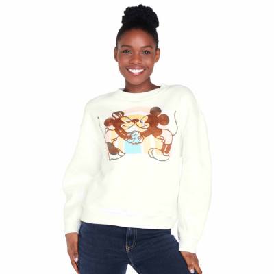 Disney Store Mickey and Minnie Ladies' Sweatshirt