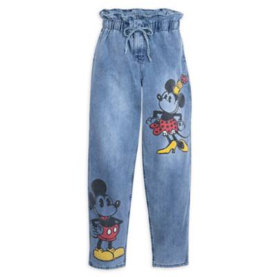 Disneyland Her Universe Jean Denim Mickey et Minnie style BD pour femmes