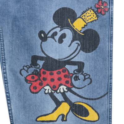Disneyland Her Universe Jean Denim Mickey et Minnie style BD pour femmes