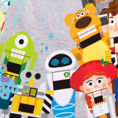 Disney Store T-shirt pyjama Pixar Holiday pour adultes