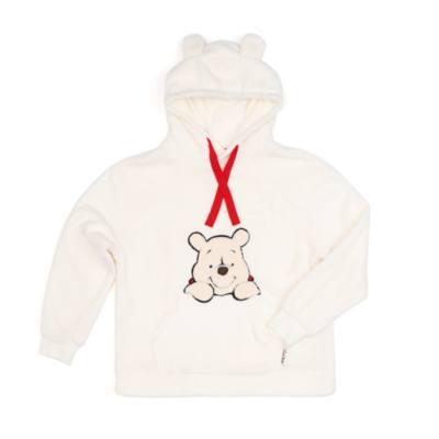 Disney Store Winnie the Pooh Soft Feel Hooded Sweatshirt For Adults