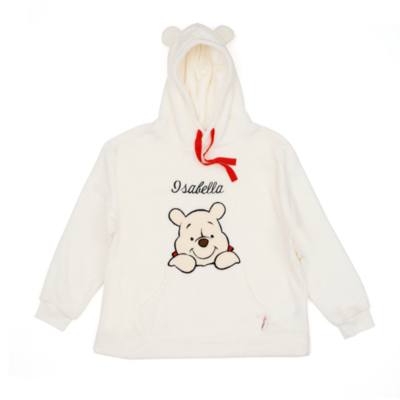 Disney Store Winnie the Pooh Soft Feel Hooded Sweatshirt For Adults
