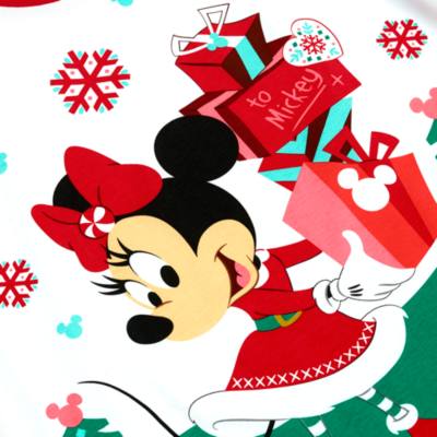 Holiday Cheer - Minnie Maus - Pyjama f&uuml;r Damen aus Bio-Baumwolle