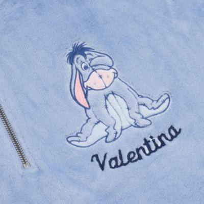 Disney Store Eeyore Fluffy Hooded Sweatshirt For Adults