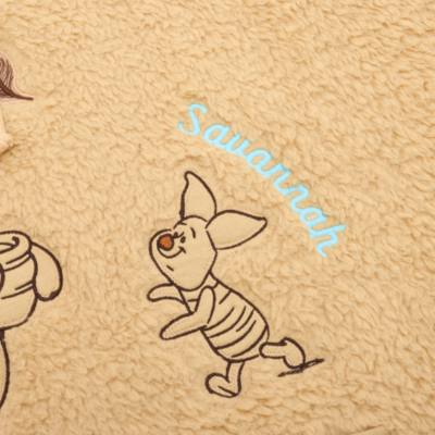 Disney Store - Winnie Puuh und Ferkel - Flauschiges Kapuzensweatshirt f&uuml;r Damen