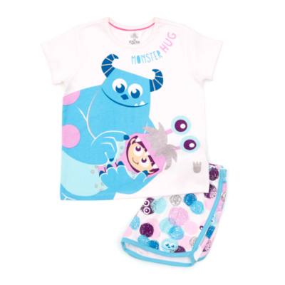 Pijama corto infantil Monstruos S.A., Disney Store