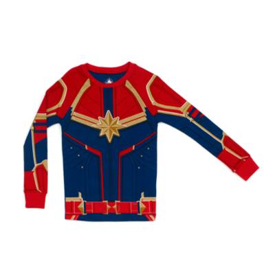 Disney Store Captain Marvel Costume Pyjamas For Kids